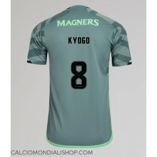 Maglie da calcio Celtic Kyogo Furuhashi #8 Terza Maglia 2023-24 Manica Corta